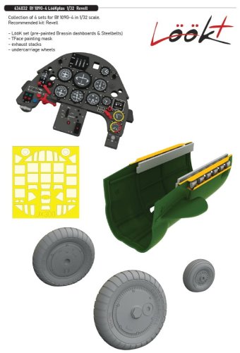Go to product Eduard 634032 - 1:32 Bf 109G-4 LööKplus