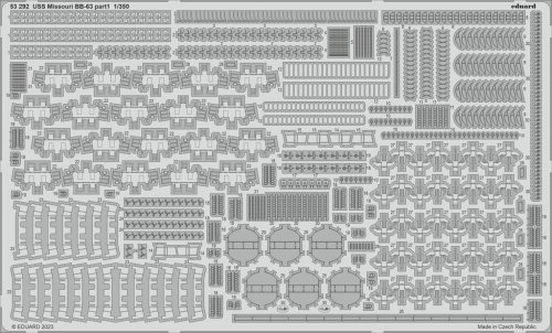 Go to product Eduard 53292 - 1:350 USS Missouri BB-63