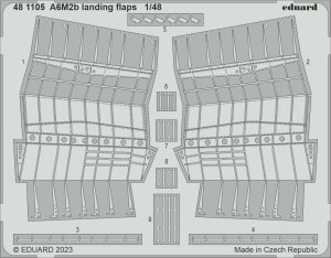 Eduard 481105 - 1:48 A6M2b landing flaps