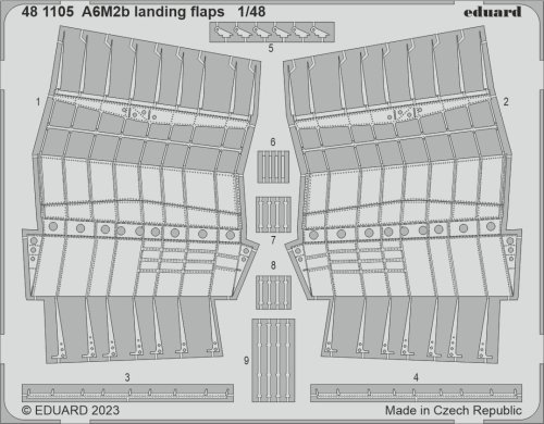 Go to product Eduard 481105 - 1:48 A6M2b landing flaps