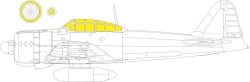 Go to product Eduard EX934 - 1:48 A6M2-N Rufe TFace