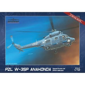 Answer AA72023 - 1:72 PZL W-3RM Anakonda Special Forces Unit GROM Helicopter