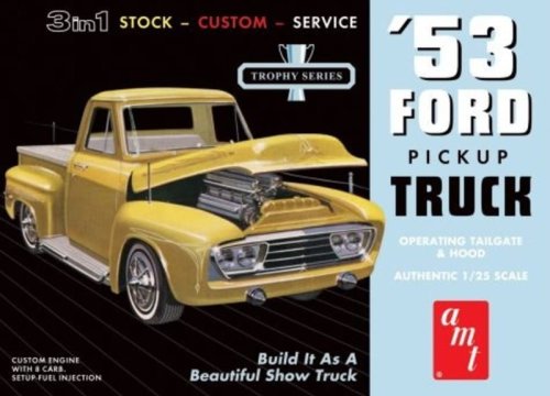 Go to product AMT 882 - 1:25 1953 Ford Pickup Truck
