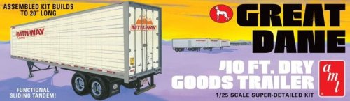 Go to product AMT 1185 - 1:25 Great Dane 40 Ft. Dry Goods Trailer