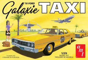 AMT 1243 - 1:25 Ford Galaxie 1970 Taxi