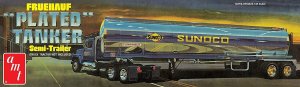 AMT 1239 - 1:25 Sunoco Fruehauf Plated Tanker Trailer