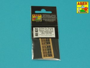 Aber 48A32 - 1:48 Photoetched grilles for IS-2 or ISU-122/152 tanks