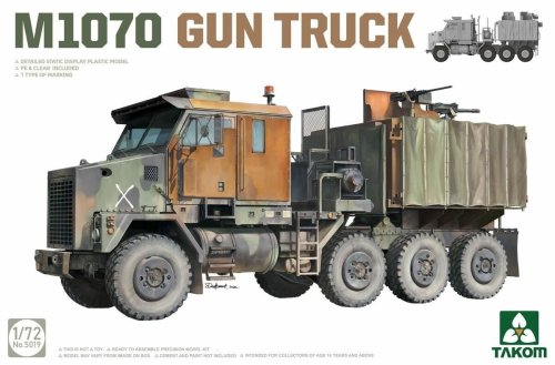 Go to product Takom 5019 - 1:72 M1070 Gun Truck