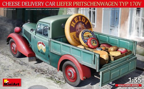 Go to product Miniart 38046 - 1:35 Cheese Delivery Car Liefer Pritschenwagen Typ 170V