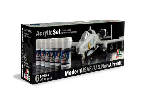 Go to product ITALERI 431 AP - Modern USAF/U.S. Navy Aircraft - Acrylic Set