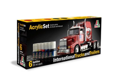 Go to product ITALERI 435 AP - International Trucks and Trailers - Acrylic Set
