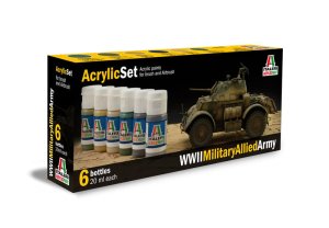 ITALERI 440 AP - WWII Military Allied Army - Acrylic Set