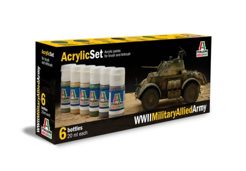 Go to product ITALERI 440 AP - WWII Military Allied Army - Acrylic Set