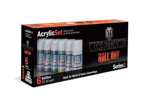 Go to product ITALERI 446 AP - World of Tanks - Acriylic Set Series 1