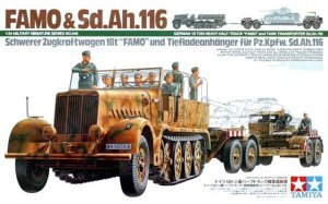TAMIYA 35246 - 1:35 German 18t Famo & Tank Transporter Sd.Ah.116