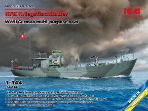 ICM S.012 - 1:144 KFK Kriegsfischkutter WWII German Multi-Purpose Boat