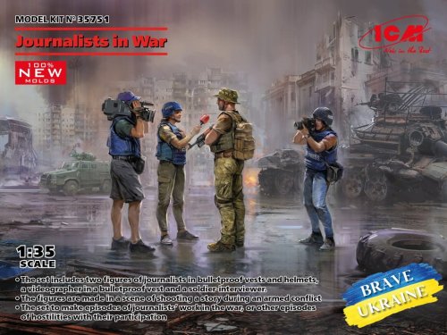 Go to product ICM 35751 - 1:35 Journalists in War
