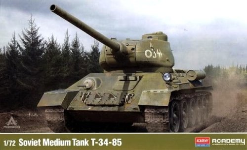 Go to product Academy 13421 - 1:72 Soviet Medium Tank T-34-85