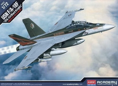 Go to product Academy 12577 - 1:72 USN F/A-18F VFA-154 Black Knights