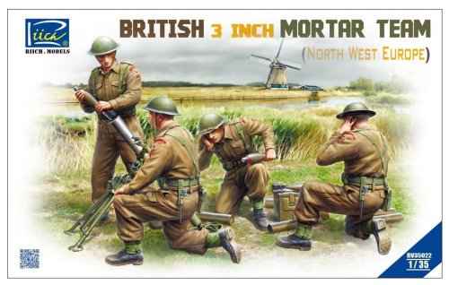 Go to product RIICH MODELS 35022 - 1:35 British 3 inch Mortar Team (North West Europe)