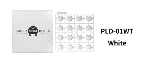 Go to product DSPIAE PLD-01WT - Super Corgi Butts colour testing pieces - White