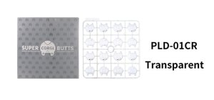 DSPIAE PLD-01CR - Super Corgi Butts colour testing pieces - Clear