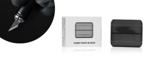 Go to product DSPIAE DK-B02 - Spare blades for DK-1 hobby knife - 20 pcs