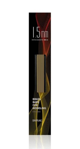 Go to product DSPIAE BB-1.5 - Brass rods, dia. 1.5mm length 200mm - 8 pcs