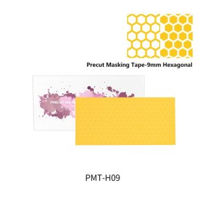 DSPIAE PMT-H09 - Die cut self adhesive masking paper - 9mm Hexagonal
