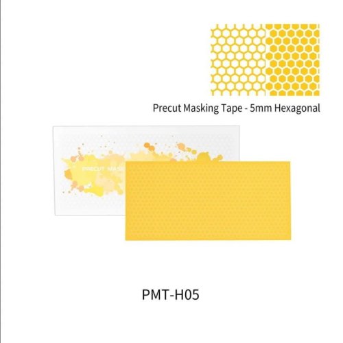 Go to product DSPIAE PMT-H05 - Die cut self adhesive masking paper - 5mm Hexagonal