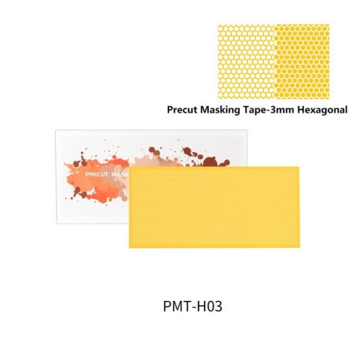 Go to product DSPIAE PMT-H03 - Die cut self adhesive masking paper - 3mm Hexagonal