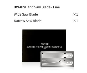 DSPIAE HW-02 - Spare saw blades for AT-HW model saw - Fine