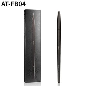DSPIAE AT-FB04 - Metal handle paintbrush with replaceable painting tip, size 3/0 - black