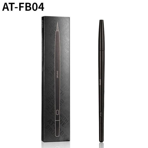 Go to product DSPIAE AT-FB04 - Metal handle paintbrush with replaceable painting tip, size 3/0 - black