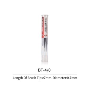 DSPIAE FBT-4/0 - Spare painting tip for AT-FB paintbrush, size 4/0 - 3 pcs