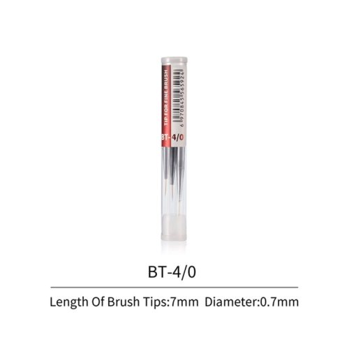 Go to product DSPIAE FBT-4/0 - Spare painting tip for AT-FB paintbrush, size 4/0 - 3 pcs