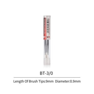DSPIAE FBT-3/0 - Spare painting tip for AT-FB paintbrush, size 3/0 - 3 pcs