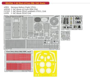 Eduard BIG49366 - 1:48 F-16C Block 42 from 2006