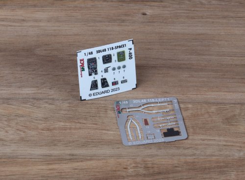 Go to product Eduard 3DL48118 - 1:48 P-400 Space 3D Decals + PE