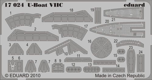 Go to product EDUARD 17024 - 1:350 U-Boat VIIC