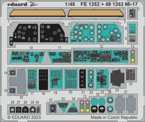 Go to product Eduard FE1352 - 1:48 Mi-17