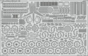 Eduard 53293 - 1:350 USS Missouri BB-63 part 2