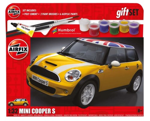 Go to product Airfix 55310A - 1:32 Mini Cooper S - model set