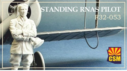 Go to product Copper State Models CSM F32053 - 1:32 Standing RNAS Pilot