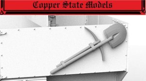 Copper State Models CSM A35027 - 1:35 Pick and Shovel
