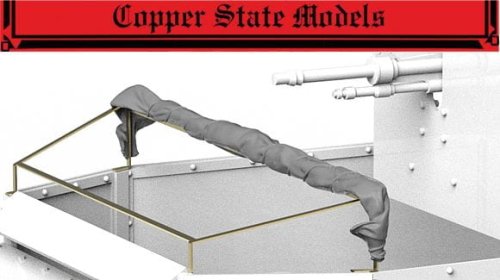Go to product Copper State Models CSM A35024 - 1:35 Retracted Canopy for French Armored Car Modele 1914