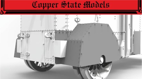 Go to product Copper State Models CSM A35020 - 1:35 Ehrhardt Rear Fenders, Early Type
