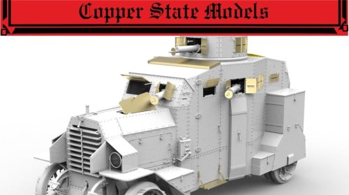 Go to product Copper State Models CSM A35009 - 1:35 PE Set for Ehrhardt 1917 Armoured Car