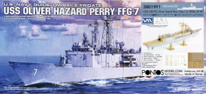 Pontos 38019F1 - 1:350 USS FFG Oliver Hazard Perry Class Detail up set Advanced Plus Kit