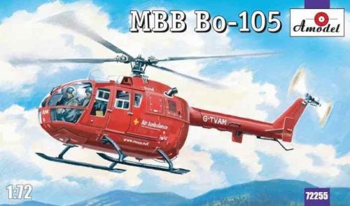 Go to product AMODEL 72255 - 1:72 MBB Bo-105